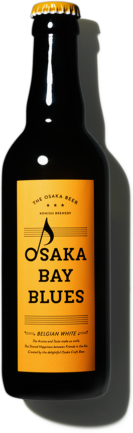 OSAKA BAY BLUES - BELGIAN WHITE - by KONISHI BREWERY